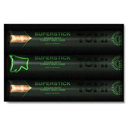 TOMi Sticks Dog Turkey & Lamb ТОМІ ПАЛИЧКИ ІНДИЧКА ЯГНЯ ласощі для собак 0,03 кг