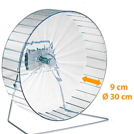 Ferplast FPI 4607 WHEEL LARGE Колесо для хом'яків, пластик+метал: додаткове фото 2