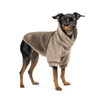 Светр Pet Fashion «Nick» для собак, розмір M, мокко (лімітована серія): додаткове фото 2