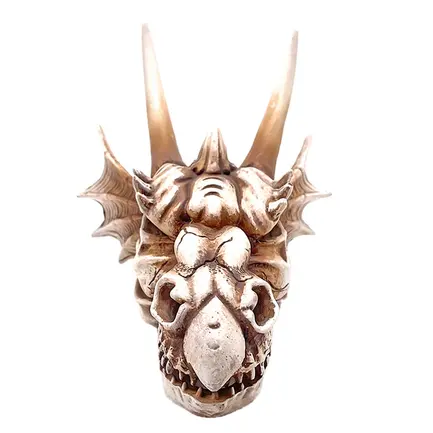 Декорація череп дракона Hobby Dragon Skull M 19,5×14,5×13,5 см для акваріума і тераріума (32075): додаткове фото 4