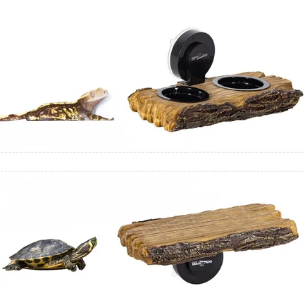 Підвісна подвійна рампа, миска Repti-Zoo Turtle Ramp 2в1 (TB09): додаткове фото 3