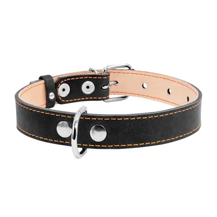 Нашийник "CoLLaR" подвійний (ширина 25мм, довжина 38-50см) чорний: додаткове фото 2