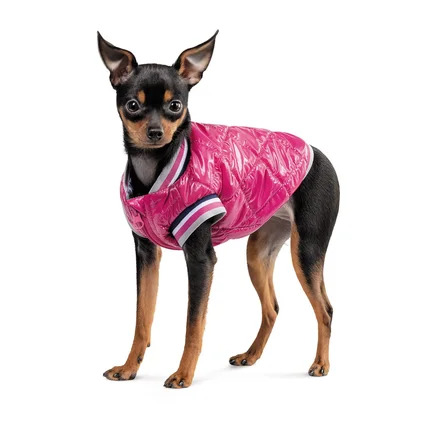 Бомбер Pet Fashion «Grace» для собак, розмір L, рожевий: додаткове фото 2