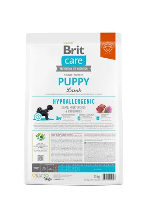 Сухий корм Brit Care Dog Hypoallergenic Puppy для цуценят, гіпоалергенний з ягням, 3 кг: додаткове фото 4