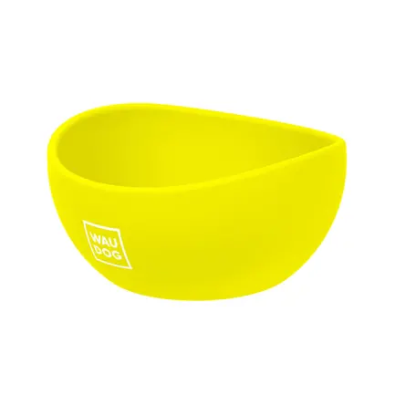 Миска WAUDOG Silicone, 250 мл жовтий: додаткове фото 3