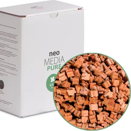 Наповнювач для біофільтрації з нейтральним pH Aquario Neo Media Pure Quad 5л.