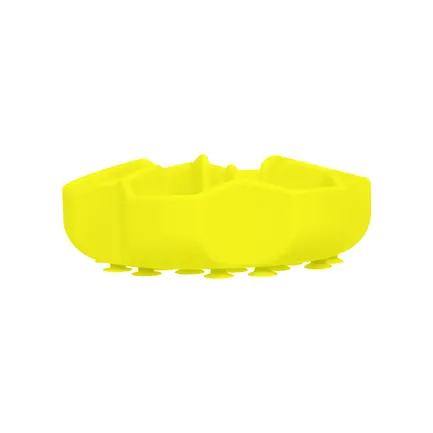 Миска для повільного харчування WAUDOG Silicone, 450 мл, жовтий: додаткове фото 4
