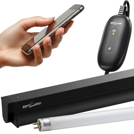 Світильник з лампою T5 Repti-Zoo Lighting Combo Smart KIT 10.0 UVB 39W 87.5 см (ZAT2839ST) для рептилій: додаткове фото 4