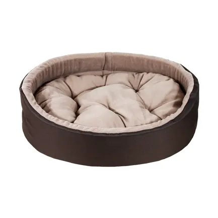 Лежак Оксфорд фліс №5 65x80 коричневий, Lucky Pet: додаткове фото 2