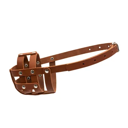 Намордник м'який "CoLLaR" №0 (спанієль) коричневий: додаткове фото 3