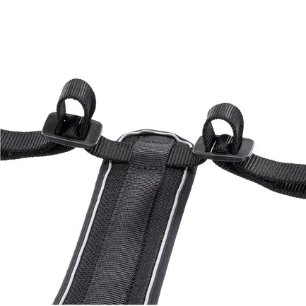 Ferplast GENIUS LARGE BLACK HARNESS нейлонова шлея для тварин чорна: додаткове фото 5
