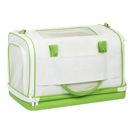Сумка-переноска для котів та дрібних порід собак WAUDOG Relax Eco, 47x30x28 см, до 8 кг: додаткове фото 4