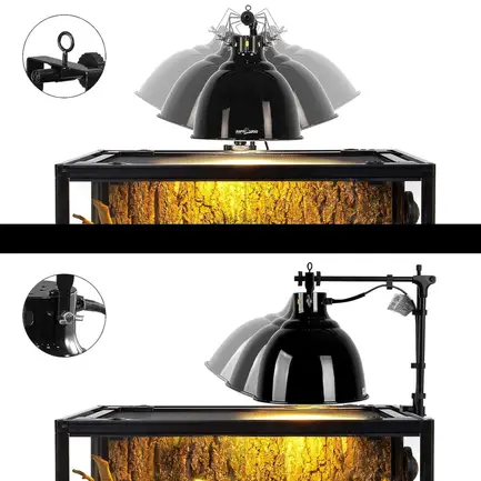 Світильник глибокий рефлекторний Repti-Zoo Big Multi Dome 200W (RL18): додаткове фото 4