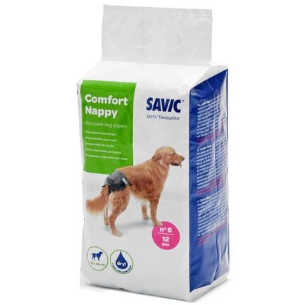 Savic Comfort Nappy САВІК КОМФОРТ НАППІ підгузки для собак T6