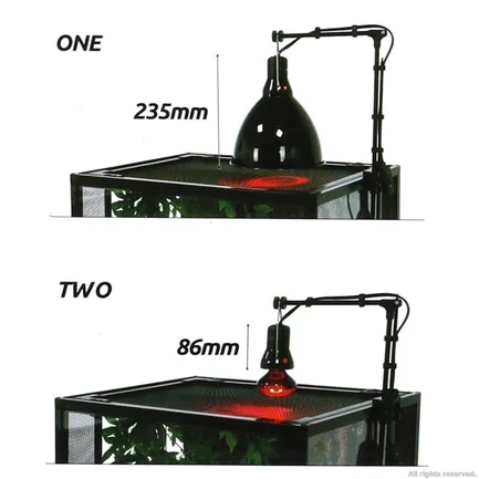 Світильник глибокий рефлекторний Repti-Zoo 2in1 Deep Dome 200W (RL14B): додаткове фото 6