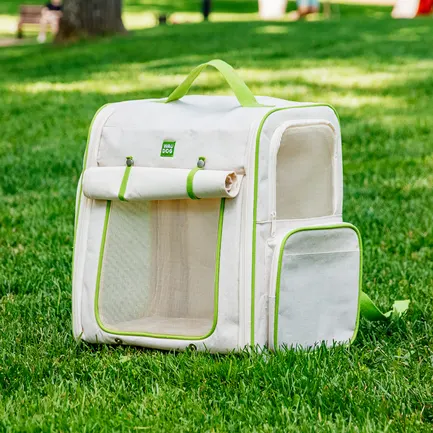 Рюкзак-переноска для котів та дрібних порід собак WAUDOG Relax Eco, 42*34*27 см, до 8 кг: додаткове фото 8