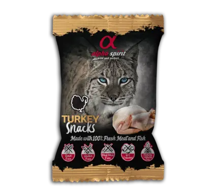 AS CAT Snacks Turkey (н/в ласощі з індички, кубики) 50г.