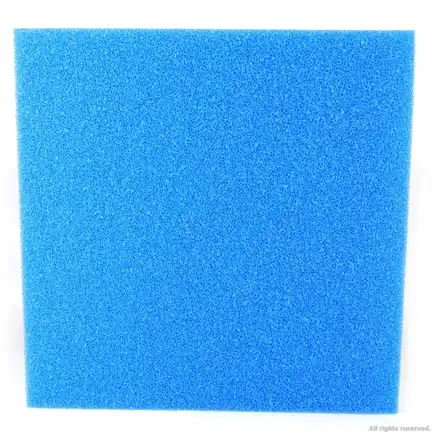 Фільтруюча губка грубої очистки Hobby Filter sponge blue ​50x50x3см ppi 10 (20475)