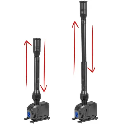 Насос-фонтан з фільтром Kruger Meier PondXplorer Elite 1200 для садового ставка 3-в-1 (600 л/г): додаткове фото 5
