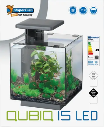 Акваріумний набір SuperFish QubiQ 15 LED Black (A4050809): додаткове фото 2