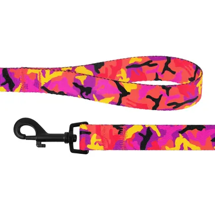 Повідець для Собак BronzeDog Urban Camo Нейлоновий Рожевий M: додаткове фото 2