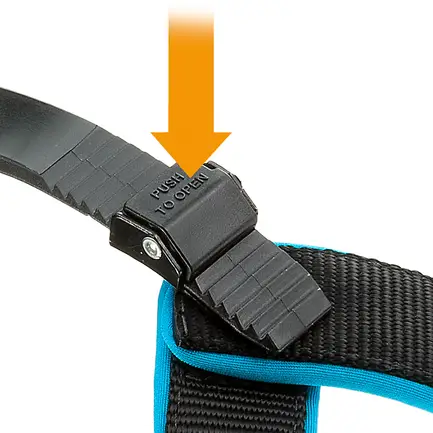Ferplast AGILA FLUO 6 BLUE Шлея, нейлон: додаткове фото 6