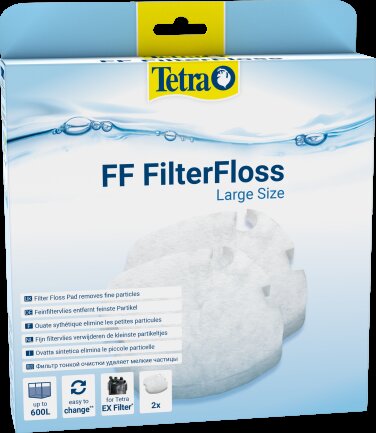 Вкладиш Tetra Filter Floss для зовнішнього фільтра EX 1200/1500, 2 шт (волокнистий)