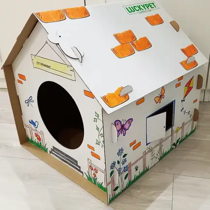 ЕКО Будиночок "Вікенд" білий Lucky Pet: додаткове фото 4