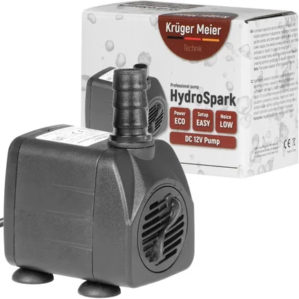 Помпа підйомна Kruger Meier HydroSpark 1250 — міні насос 12V, 1000 л/год: додаткове фото 9