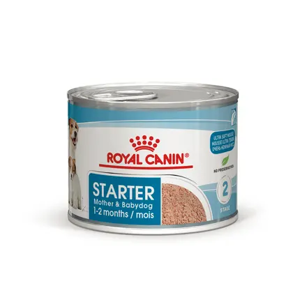 Вологий корм Royal Canin STARTER MOUSSE Cans для цуценят 195 г