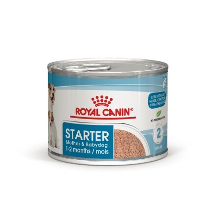 Вологий корм Royal Canin STARTER MOUSSE Cans для цуценят 195 г