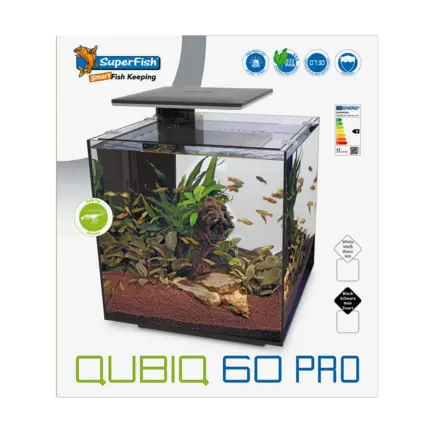 Акваріумний набір SuperFish QubiQ 60 LED Black (A4050905): додаткове фото 3