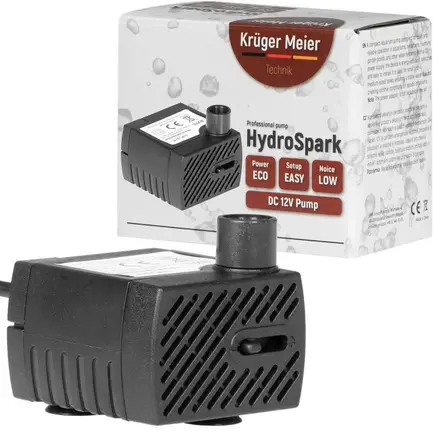 Помпа підйомна Kruger Meier HydroSpark 350 — міні насос 12V, 220 л/год: додаткове фото 9