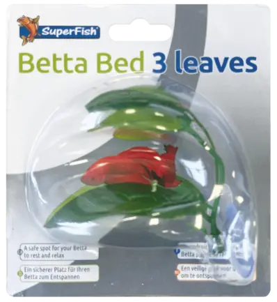 Декорація для акваріума SF BETTA BED 3 LEAVES (A4040257)