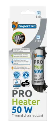 Обігрівач для акваріума PRO HEATER 50W 0-30L (17CM) (A4030425): додаткове фото 2