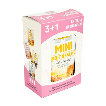 НАБІР Brit Care Mini мікс для дорослих собак 3+1