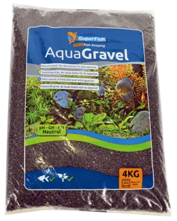 Акваріумний гравій SF AQUA GRAVEL CRYSTAL BLACK 1-2 MM 4 KG (A8050125): додаткове фото 2