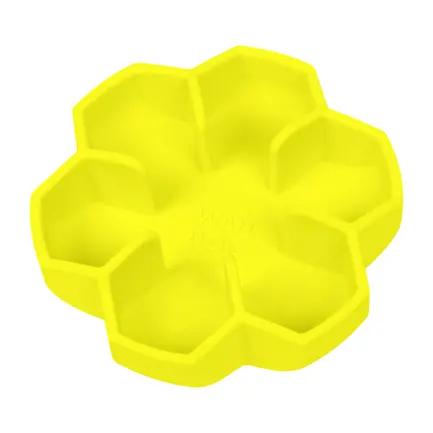 Миска для повільного харчування WAUDOG Silicone, 750 мл, жовтий: додаткове фото 5