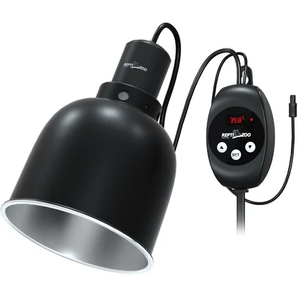Світильник з глибоким рефлектором і термостатом Repti-Zoo RL04DTC 100W, з функцією dimming для тераріуму