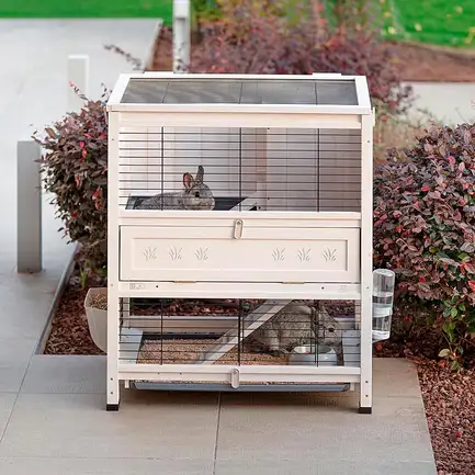 Ferplast CAGE COTTAGE MINI Клітка для кролів, дерев'яна: додаткове фото 4