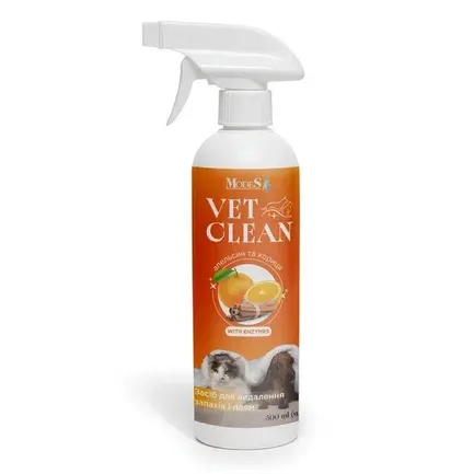 Vet Clean Засіб для видалення запахів і плям з ароматом апельсину і кориці 500 мл, Modes