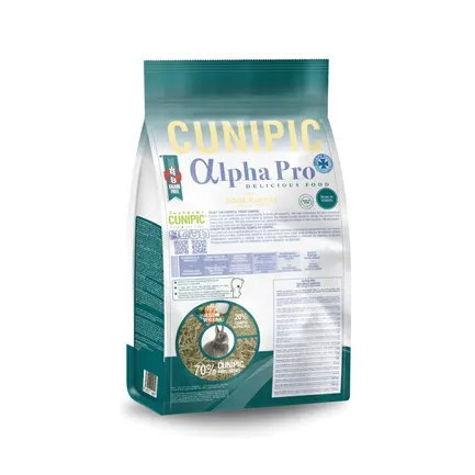 Корм Cunipic Alpha Pro для дорослих кроликів (з 6 місяців), 1750 г: додаткове фото 3