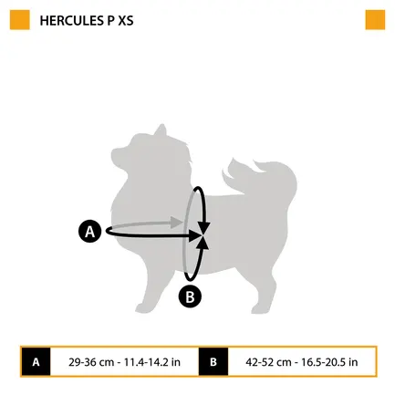 Ferplast HERCULES P XS HARNESS BLACK Шлея, чорна: додаткове фото 2