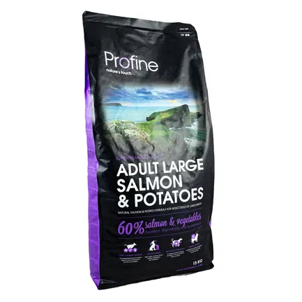 Сухий корм Profine Adult Large для дорослих собак великих порід, з лососем та картоплею, 15 кг: додаткове фото 2