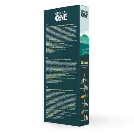 Пончики Speciаl One «Цикорій, арахіс, барбарис» для декоративних гризунів, 60 г: додаткове фото 3