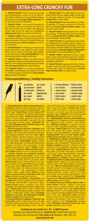 Крекер Vitakraft для декоративних папуг, з медом, фруктами та яйцем, 3 шт: додаткове фото 3