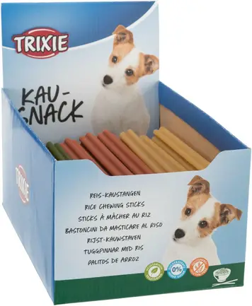 Ласощі Trixie Rice Chewing для собак, рисові палички, 23 см, 100 г