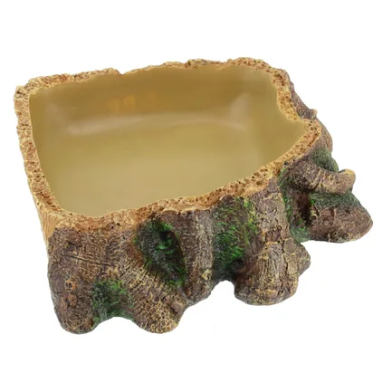 Миска для води, кутова Hobby Drinking Bowl Stump 1 15x14x4см (41491): додаткове фото 4