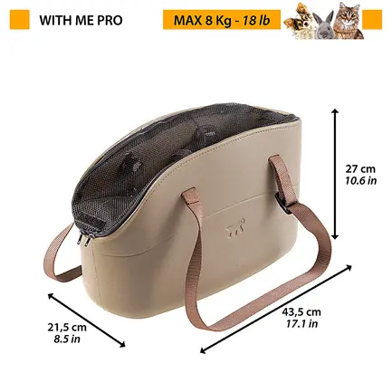 Ferplast WITH-ME PRO Сумка-переноска для тварин, полімер: додаткове фото 2