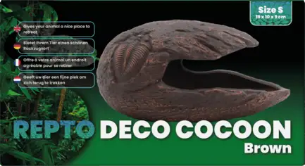 Декорація для акваріума REPTO DECO COCOON BROWN S (R5100315): додаткове фото 2
